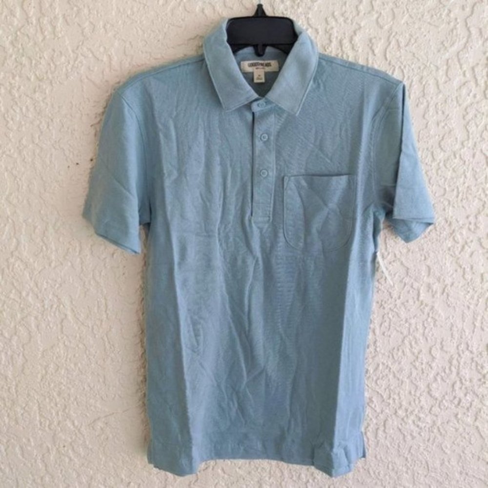 Men's Sueded Jersey Polo (NWT)